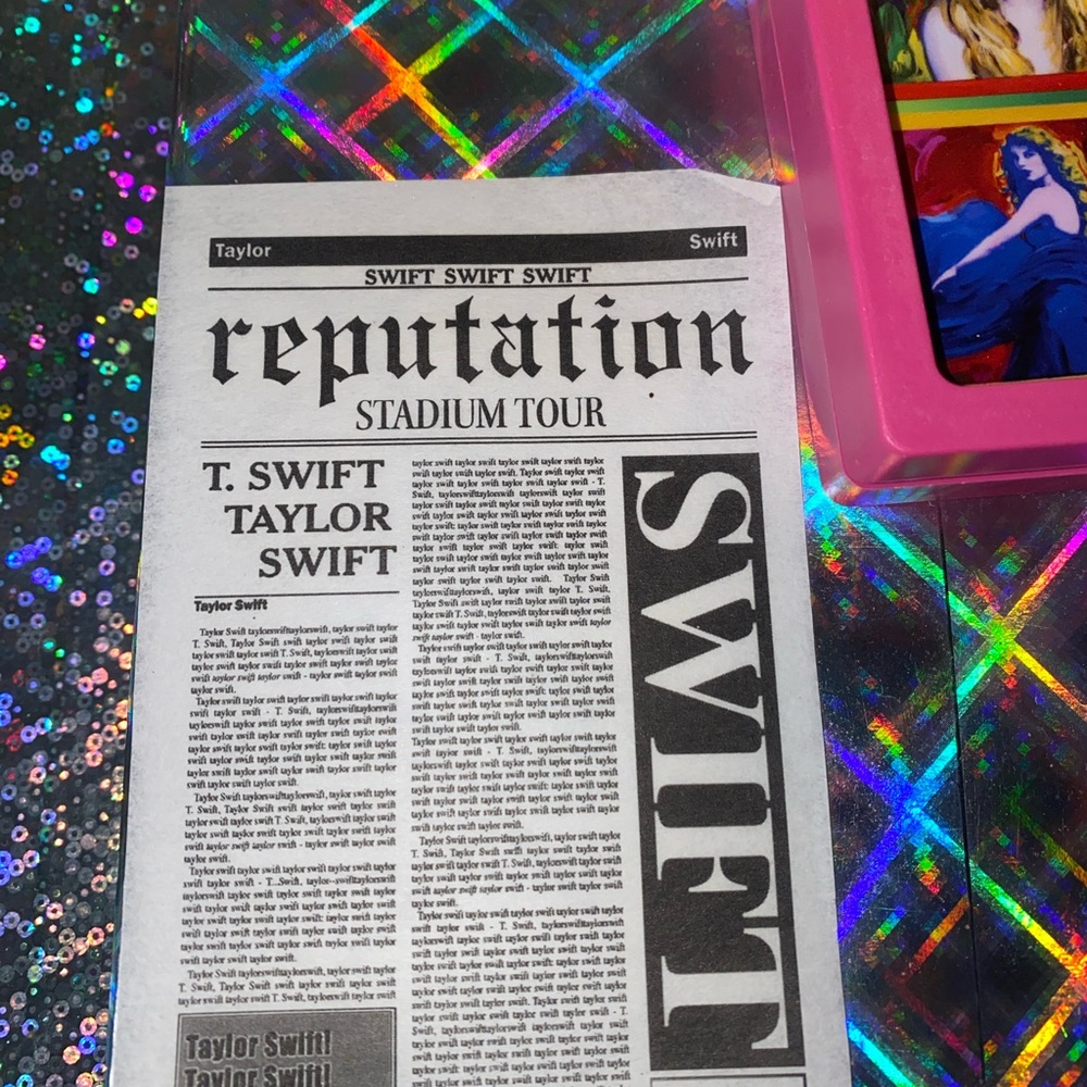 TAYLOR SWIFT BOX GIFT SET PETER MAX REPUTATION CONFETTI !! - Picture 6 of 9